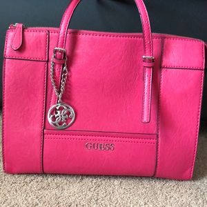 Hot Pink Guess Handbag